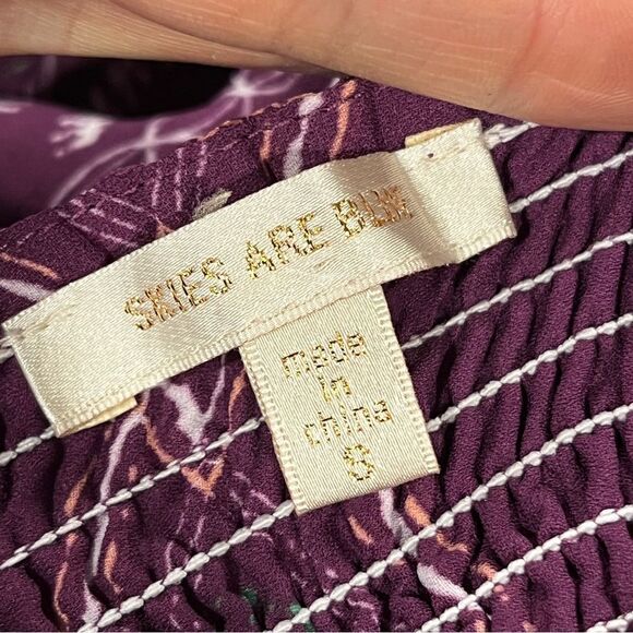 Skies Are Blue floral Spaghetti Strap Sundress size small - Picture 12 of 15